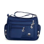 ⁦New Casual Large Capacity Shoulder Bags For Women Waterproof Oxford Multi-Zipper Crossbody Bag For Mother Shopping Handbag⁩ - الصورة ⁦18⁩