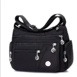 ⁦New Casual Large Capacity Shoulder Bags For Women Waterproof Oxford Multi-Zipper Crossbody Bag For Mother Shopping Handbag⁩ - الصورة ⁦15⁩