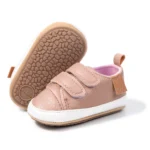 Classic Fashion Baby Casual Sneakers Vintage PU Leather 4 Colours Kids Baby Soft Rubber Sole Slip Resistant Infant Crib Shoes - Image 11