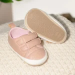 Classic Fashion Baby Casual Sneakers Vintage PU Leather 4 Colours Kids Baby Soft Rubber Sole Slip Resistant Infant Crib Shoes - Image 3