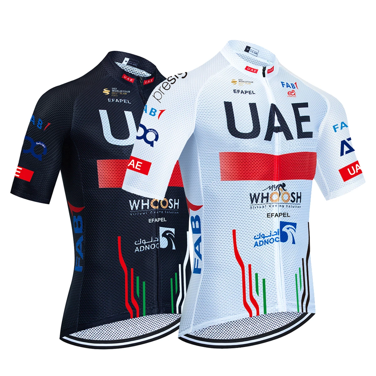 S33f62c42dadf42638a0baef7b9a345b7N.webp 2025 White Cycling Jersey TEAM UAE Bike Vest Maillot Men Women Quick Dry Ropa Ciclismo Bicycle Jersey T-shirt - Image 1