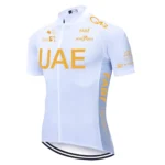 ⁦2025 White Cycling Jersey TEAM UAE Bike Vest Maillot Men Women Quick Dry Ropa Ciclismo Bicycle Jersey T-shirt⁩ - الصورة ⁦8⁩