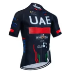 ⁦2025 White Cycling Jersey TEAM UAE Bike Vest Maillot Men Women Quick Dry Ropa Ciclismo Bicycle Jersey T-shirt⁩ - الصورة ⁦3⁩