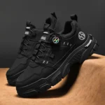 ⁦Autumn Mens Casual Shoes Leather Men's Sneakers Comfortable Soft Male Wark Board Shoes Platform Shoe for Men Кроссовки Мужские⁩ - الصورة ⁦5⁩