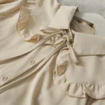 ⁦Women Sweet Shirts Cute Tops Peter Pan Collar S-3XL Loose Fashion Temper Minimalist Lolita French Elegant Clothes Trendy 5-Color⁩ - الصورة ⁦6⁩