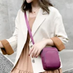 ⁦New Casual Large Capacity Shoulder Bags For Women Waterproof Oxford Multi-Zipper Crossbody Bag For Mother Shopping Handbag⁩ - الصورة ⁦4⁩