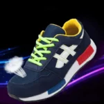 Men Women Safety Shoes Steel Toe Work Shoes Flats Casual Protective Footwear Sneaker Protect construction safety Mens work Boots - Image 5