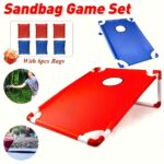 2 Game Boards + 6 Bean Bags Portable Artificial Jade Corn Toss Kit, Includes Artificial Jade Corn Toss Game Board and Bean Bags, Perfect for Yard Games and Party Fun, Ultimate Family Interactive Gaming Set, Gift - Image 3
