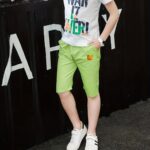 ⁦Boys' Summer Casual Sportswear Set - Breathable Cotton Blend T-Shirt & Shorts with Letter Print, Machine Washable, Perfect for Outdoor⁩ - الصورة ⁦14⁩