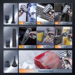 ⁦1pc Vacuum Cleaner 15000PA Wireless Handheld Vacuum Cleaner Home Appliance Car Vacuum Cleaner Wireless Handheld Car Vacuum Vacuuming And Blow 2in 1 Portable Strong Suction Cleaner Vacuum Accessories Cleaning Accessories Small Appliance⁩ - الصورة ⁦10⁩