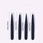 4Pcs/Set Tweezers, Eyebrow Tweezer Set, Eyelash Extension Clip Makeup Beauty Cosmetic Tools - Image 4