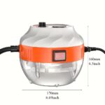 ⁦FOXSUR Portable Handheld Steam Cleaner, High Temperature Pressurized Steam Cleaning Machine with Brush Heads for Kitchen, Furniture, Bathroom - EU Plug, 220-240V, Steam Cleaner, FOXSUR⁩ - الصورة ⁦3⁩