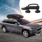 23 Pieces Car Roof Rack Accessories Kit: U-Shaped Clamps, Metal Fixtures, Stickers, Pads, Speed Clamps, Quick Release Straps, and Tension Bars - Suitable for 80mm Crossbars