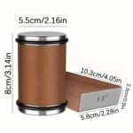 Advanced Hob Sharpener Kit - 15° & 20° Kitchen Knife's tilt diamond sharpening tool for any hardness, magnetic technology, durable wooden block design, essential kitchen equipment | Smooth wooden block design | Slanted sharpening technology