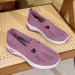 Four-Season Women'S Soft-Soled Casual Shoes with Elastic Openings, Slip-Resistant And Breathable Fabric. - Image 9