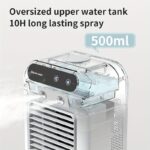 NIJ USB Rechargeable Mini Air Conditioner Fan - Portable Desk Cooling Device with Lithium Battery, Wireless, and USB Charging for Home, Office, or Dormitory Use, Cooling Device, NIJ - Image 8
