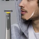 ⁦Electric Shaver Trimmer For Men, Rechargeable USB, Includes 3 Combs For Grooming⁩ - الصورة ⁦2⁩