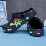 Casual Cute Cartoon Soft Sole Clogs For Boys, Breathable Lightweight Clogs For Indoor Outdoor Beach Pool - Image 5