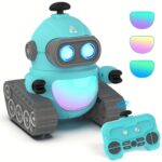 Cross-border Remote Control Smart Programming Light Music Dancing Mini Robot Toy