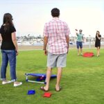 2 Game Boards + 6 Bean Bags Portable Artificial Jade Corn Toss Kit, Includes Artificial Jade Corn Toss Game Board and Bean Bags, Perfect for Yard Games and Party Fun, Ultimate Family Interactive Gaming Set, Gift - Image 8