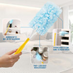 30pcs Electrostatic Precipitator Disposable Dust Removal Cloths, Multi-Functional Handheld Cleaning Brush for Furniture, Car, Keyboard - Use, Laundry, Cleaning Supplies, Dust Collector - Image 3
