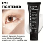 ⁦Lanemay Instant Eye Tightener Cream - Firms & Tightens Skin, Deeply Moisturizes, Smoothens, Improves Fine Lines, Paraben-Free, Collagen & Glycerin Infused, Gentle for Daily Use, 2.11oz/, Eye Care | Instant Firming | Niacinamide Formul⁩ - الصورة ⁦2⁩
