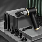 ⁦For Mini Handheld Vacuum Cordless, Car Vacuum Cleaner Portable Charging, Three-in-One, Dust Suction and Air Blower and Hand Pump, 5000PA Hand Vacuum High Power, Cleaning Favorite⁩ - الصورة ⁦8⁩