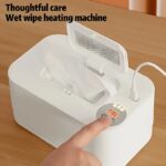 A portable wet wipe heater, wet wipe dispenser, USB powered, constant temperature wet wipe heater, large capacity mini wet wipe dispenser - suitable for travel, car and home use - Image 5