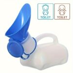 Portable Travel Toilet, Suitable for Men and Women, Capacity 33.81oz, Spacious Leak-Proof Urinal with Convenient Handle, Ideal for Car, RV, Camping and Outdoor Activities - Durable Plastic Material