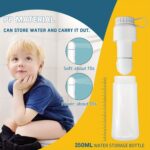 Portable electric Bidet - Mini Detachable Handheld Personal Travel Bidet with 2 Pressure Options Electric Sprayer Toilet for Personal Hygiene Cleaning/Soothing Postpartum Care/Perineal/2 Modes | 350ml/12.3oz - Image 10