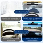 Anti-Glare Polarized Car Sun Visor Extension – Acrylic Material, Blocks Stray Light, Reduces Snow Blindness & UV Rays, Easy Snap-On Installation for All Vehicles, Sun Visor for Car - Image 5
