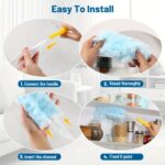 30pcs Electrostatic Precipitator Disposable Dust Removal Cloths, Multi-Functional Handheld Cleaning Brush for Furniture, Car, Keyboard - Use, Laundry, Cleaning Supplies, Dust Collector - Image 9