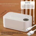 A portable wet wipe heater, wet wipe dispenser, USB powered, constant temperature wet wipe heater, large capacity mini wet wipe dispenser - suitable for travel, car and home use - Image 6