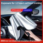 Automobile Windshield Sunshade-foldable Automobile Umbrella Sunshade, Anti-ultraviolet Car Front Window (heat Protection) Windshield Cover Card