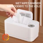 A portable wet wipe heater, wet wipe dispenser, USB powered, constant temperature wet wipe heater, large capacity mini wet wipe dispenser - suitable for travel, car and home use