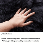 Luxury Plush Car Seat Covers - Thick Soft Faux Fox Fur 3pcs Front Single Seat Cushion Set with Back Storage Bag - Universal Fit Winter Warm Car Seat Protector for Driver and Passenger, Automotive Seat Pad, Winter Car Accessory | Plush Texture | Knit Fabri - Image 13