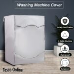 Heavy-Duty Waterproof & Dustproof Washing Machine Cover - UV Resistant, Multiple Sizes for Front Load Washers, Easy Roll-Edge Design, Safety Certified Appliance Protector