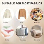 ⁦Rechargeable Electric Lint Remover, Portable Shaver for Clothing, Furniture, and Carpet, Effective Pill Fuzz Removal with USB Cable and Cleaning Brush, Lint Balls Bobbles, Cleaning Machine⁩ - الصورة ⁦8⁩