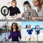 1pc Tripod Phone Mount Holder Head Standard Screw Adapter Rotatable Digtal Camera Bracket Selfie Lens Monopod Adjustable For Ring Light Camcorder, Compatible For Most Cellphones For IPhone - Image 9