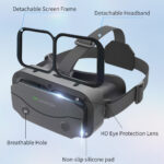 VR Headset: Mobile Virtual Reality 3D Glasses with Phone Lenses for iPhone & Android Smartphones - Premium VR Helmet, Immersive 3D Experience - Image 6