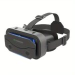 VR Headset: Mobile Virtual Reality 3D Glasses with Phone Lenses for iPhone & Android Smartphones - Premium VR Helmet, Immersive 3D Experience