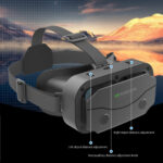 VR Headset: Mobile Virtual Reality 3D Glasses with Phone Lenses for iPhone & Android Smartphones - Premium VR Helmet, Immersive 3D Experience - Image 9
