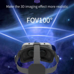 VR Headset: Mobile Virtual Reality 3D Glasses with Phone Lenses for iPhone & Android Smartphones - Premium VR Helmet, Immersive 3D Experience - Image 8