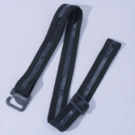 Stylish Black Elastic Belt - No-Show, Stretch Fit for Jeans & Casual Wear - Image 6