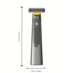⁦Electric Shaver Trimmer For Men, Rechargeable USB, Includes 3 Combs For Grooming⁩ - الصورة ⁦8⁩