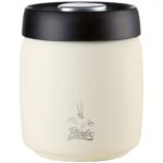 1pc Bincoo Stainless Steel Coffee Canister, Vacuum Sealed Press-Type Freshness Preservation Container, 304 Stainless Steel Light-Blocking Storage Jar for Coffee Beans - Image 8