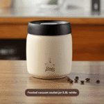 1pc Bincoo Stainless Steel Coffee Canister, Vacuum Sealed Press-Type Freshness Preservation Container, 304 Stainless Steel Light-Blocking Storage Jar for Coffee Beans - Image 11