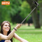 HOTU 1pc Smartphone Tripod - Handheld Head, Ultra Portable Selfie Stick with 360° Wireless Remote Control - Suitable for all kinds of smartphones, designed for selfies, great for shooting, documenting, and taking group photos - Image 6