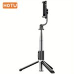 HOTU 1pc Smartphone Tripod - Handheld Head, Ultra Portable Selfie Stick with 360° Wireless Remote Control - Suitable for all kinds of smartphones, designed for selfies, great for shooting, documenting, and taking group photos - Image 8