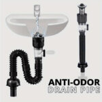 1pc Kitchen and Bathroom Retractable Anti-Odor Pipe Set - Universal Toilet Drain Pipe, Water Pipe and Accessories - Image 2